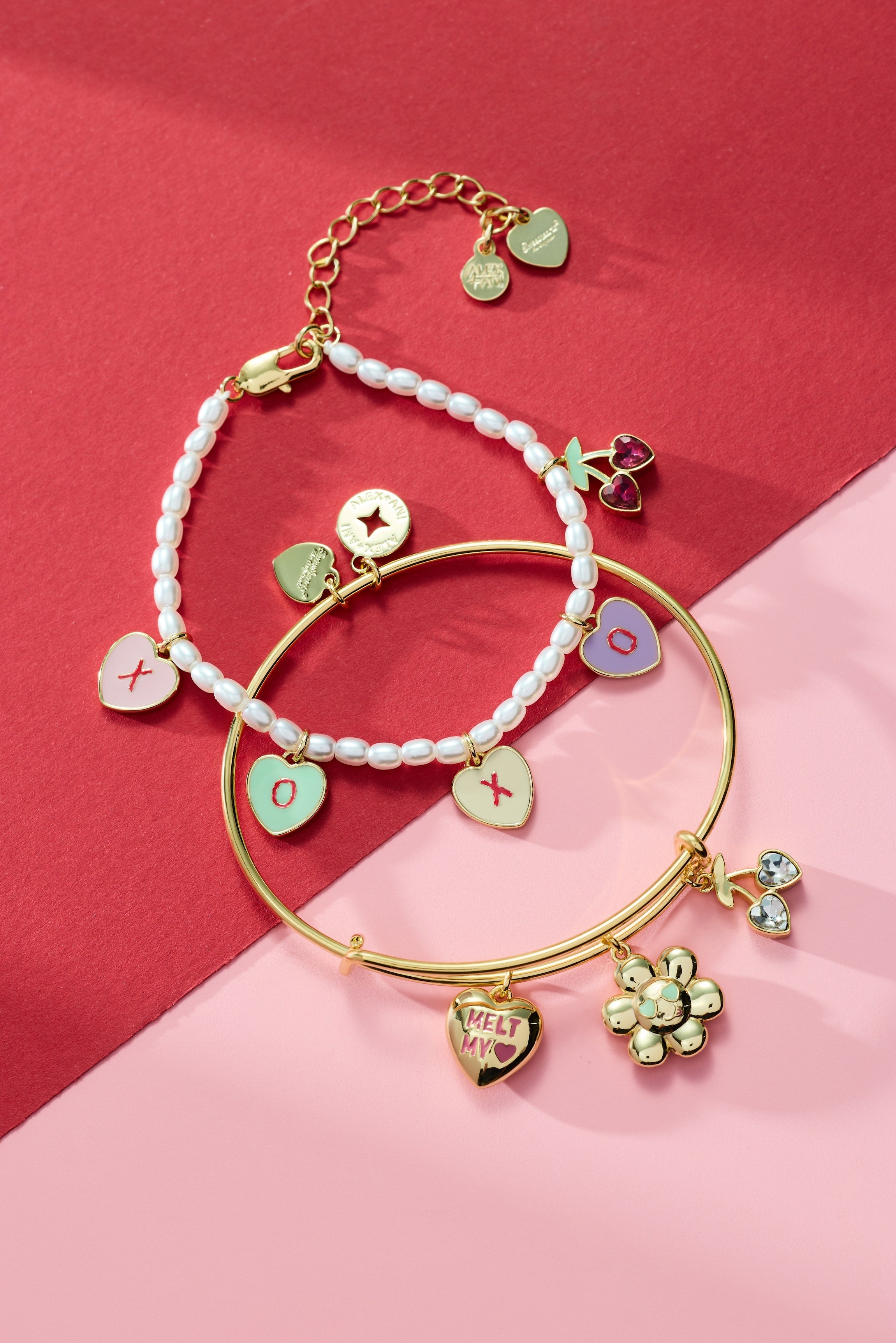 Sweethearts® 'Melt My Heart' Multi Charm Bangle