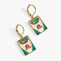Crayola 'To Teach Is To Color A Life Forever' Crayon Box Earrings